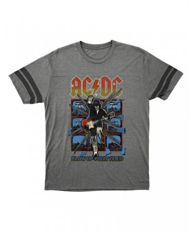 AC/DC T-Shirt | Blow Up Your Video Design Football Shirt $13.84 Shirts