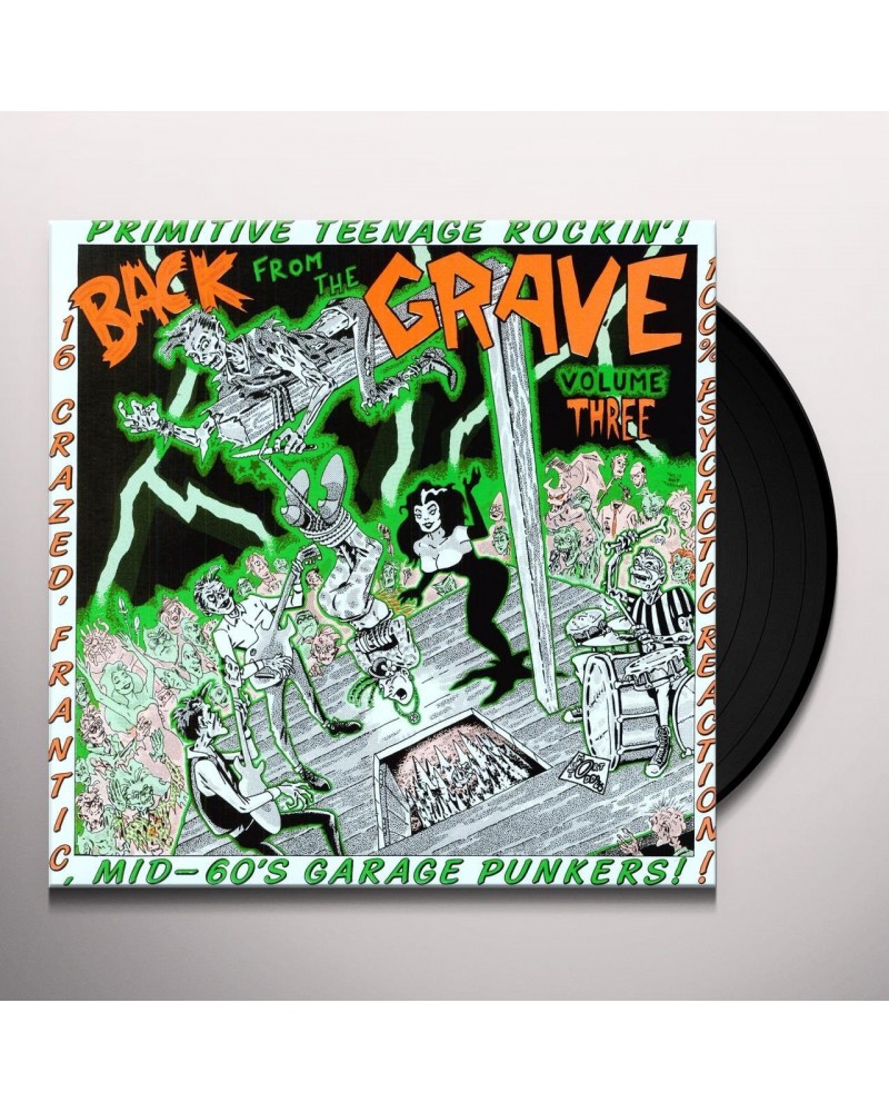 BACK FROM THE GRAVE 3 / VARIOUS Vinyl Record $9.66 Vinyl