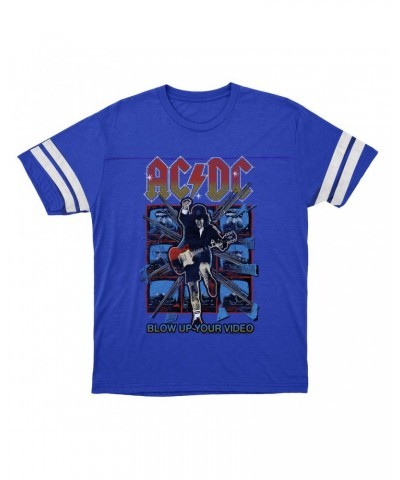 AC/DC T-Shirt | Blow Up Your Video Design Football Shirt $13.84 Shirts