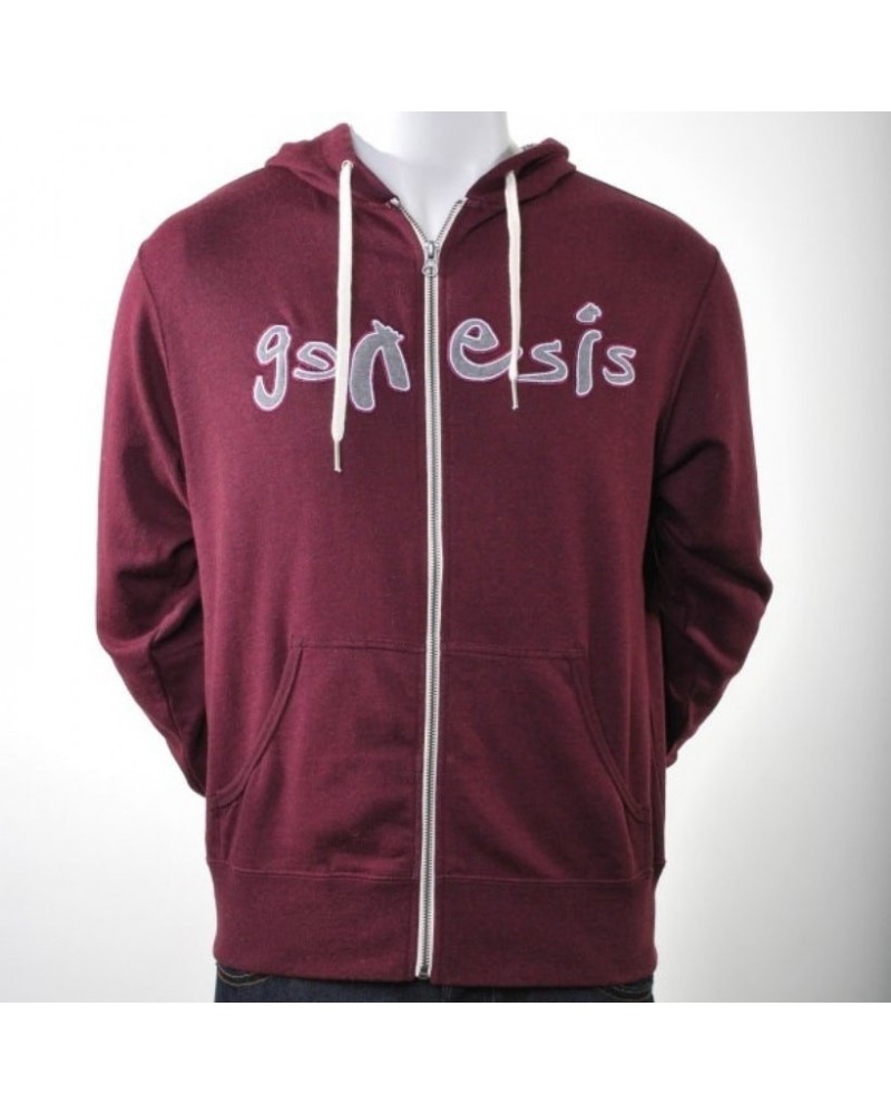 Genesis Burgundy Genesis Later Logo Hoodie $16.38 Sweatshirts