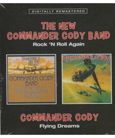 Commander Cody ROCK ’N ROLL AGAIN / FLYING DREAMS CD $4.80 CD