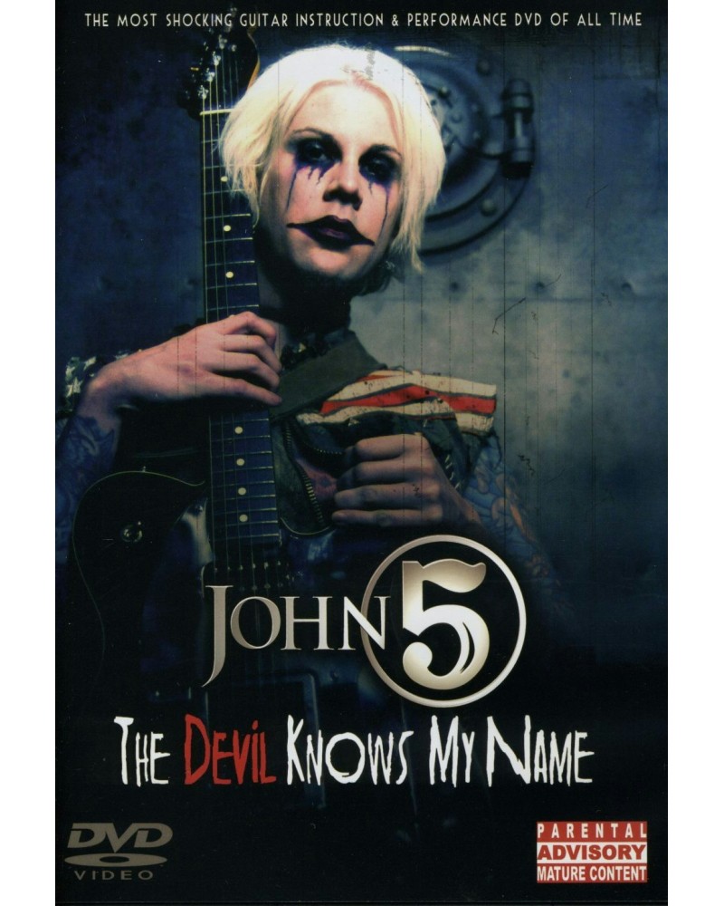 John 5 DEVIL KNOWS MY NAME DVD $11.88 Videos