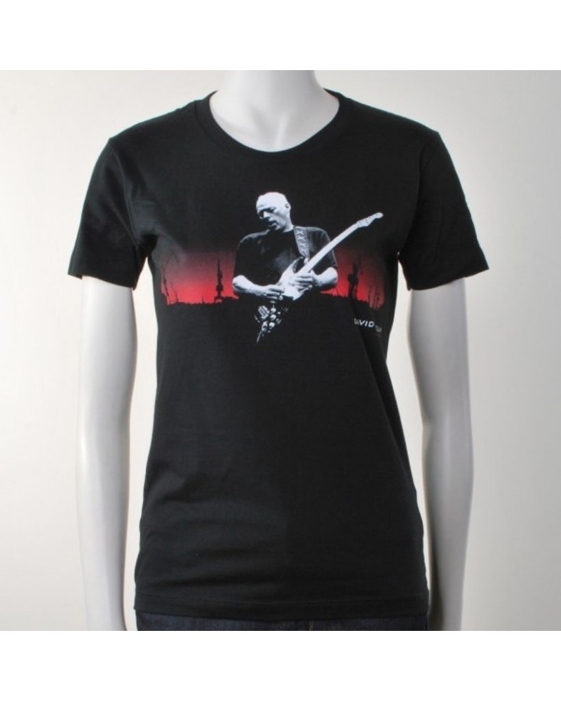 David Gilmour Live In Gdansk Photo Women's T-Shirt $20.00 Shirts