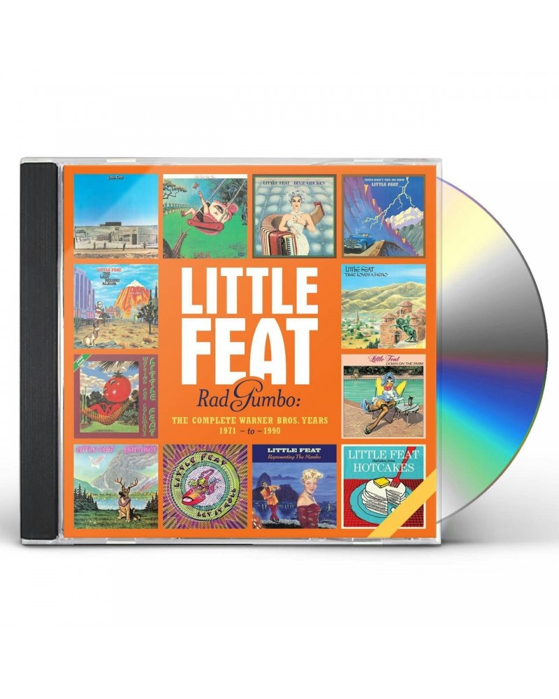 Little Feat RAD GUMBO: THE COMPLETE WARNER BROS YEARS 1971-90 CD $27.54 CD