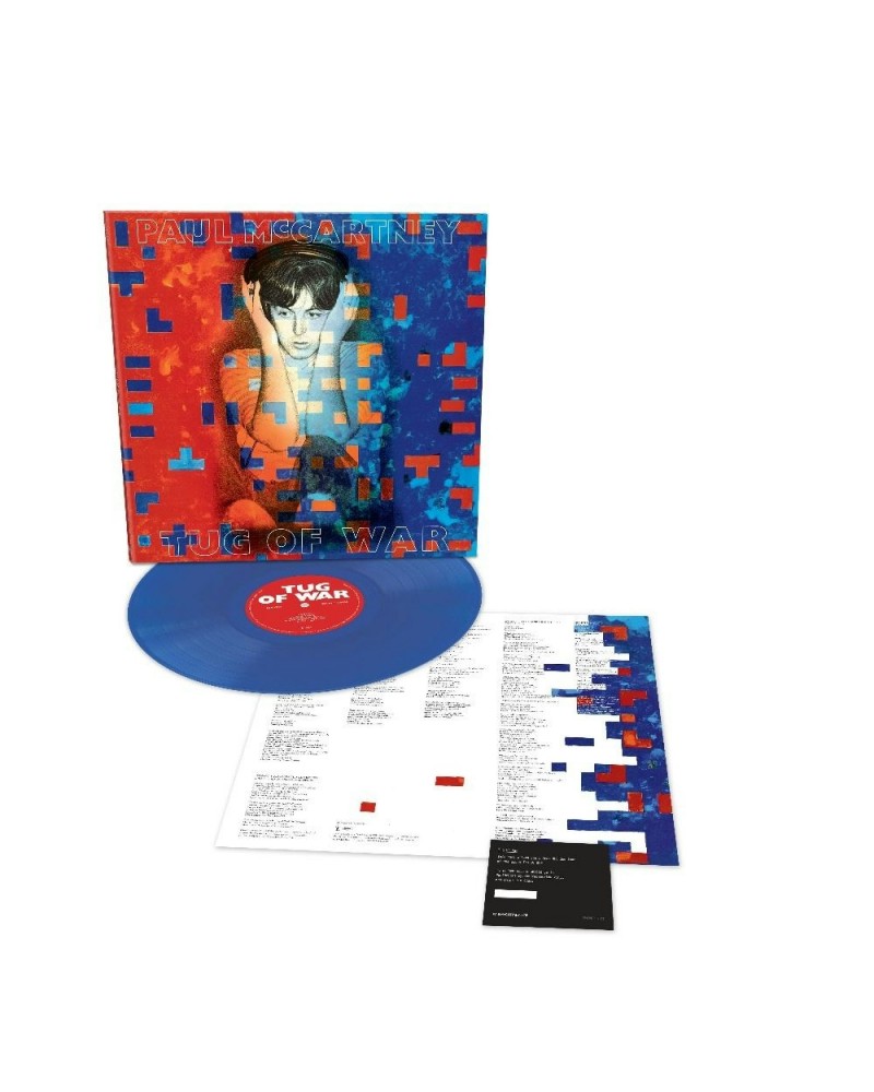 Paul McCartney Tug of War - Limited Edition - Blue LP (Vinyl) $10.20 Vinyl