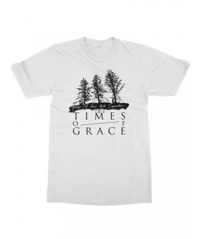Times Of Grace Tree Line Text T-Shirt $9.00 Shirts