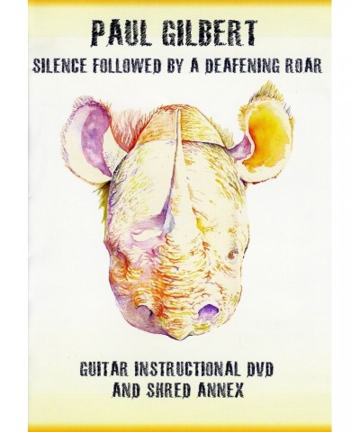 Paul Gilbert SILENCE FOLLOWED BY A DEAFENING ROAR DVD $8.00 Videos