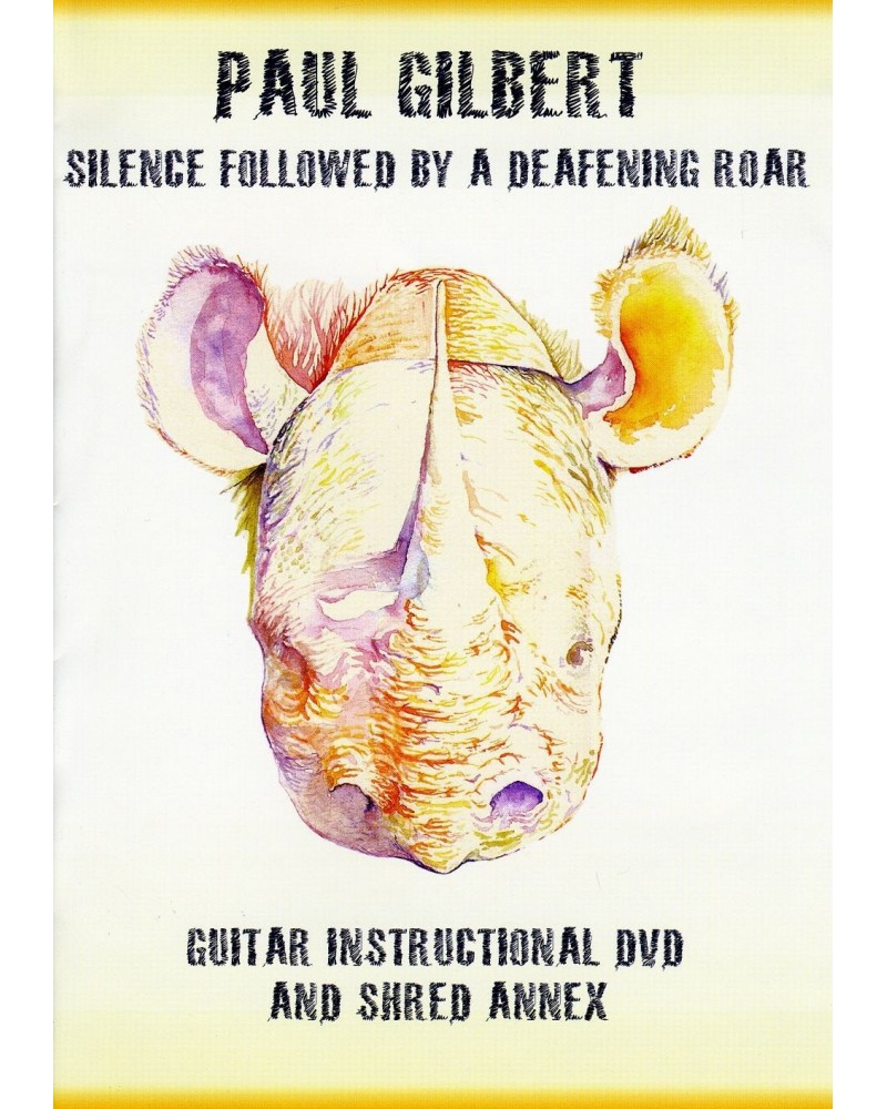 Paul Gilbert SILENCE FOLLOWED BY A DEAFENING ROAR DVD $8.00 Videos