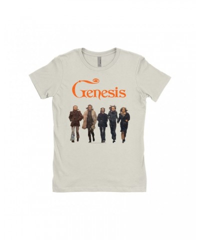 Genesis Ladies' Boyfriend T-Shirt | The Early Years Photo Distressed Shirt $12.23 Shirts
