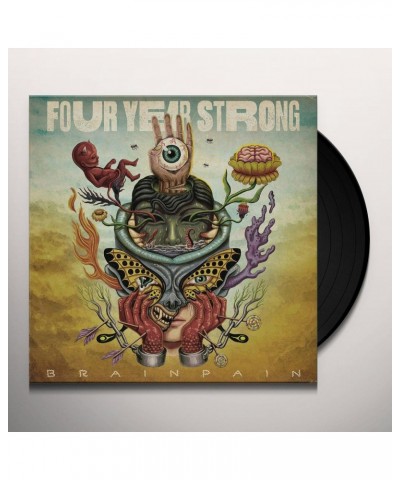 Four Year Strong Brain Pain Vinyl Record $9.63 Vinyl