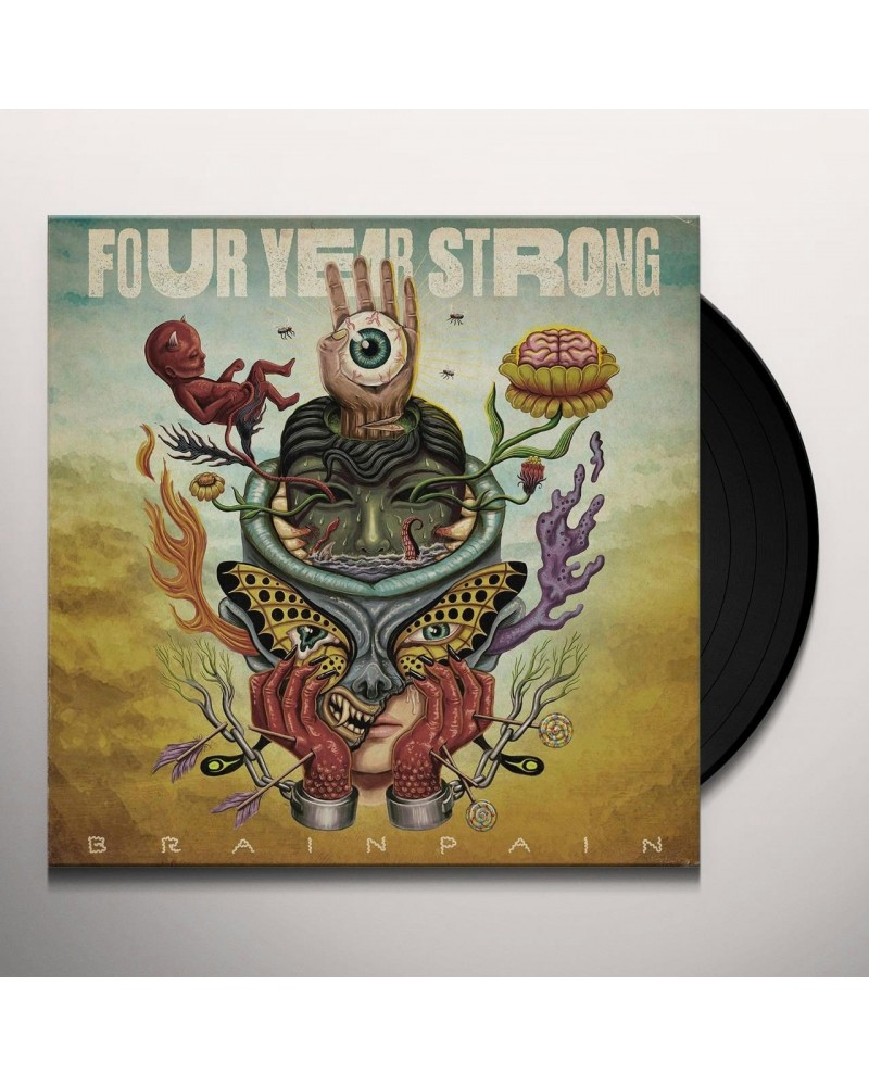 Four Year Strong Brain Pain Vinyl Record $9.63 Vinyl