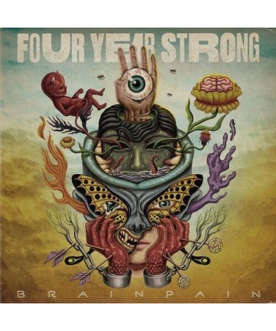 Four Year Strong Brain Pain Vinyl Record $9.63 Vinyl