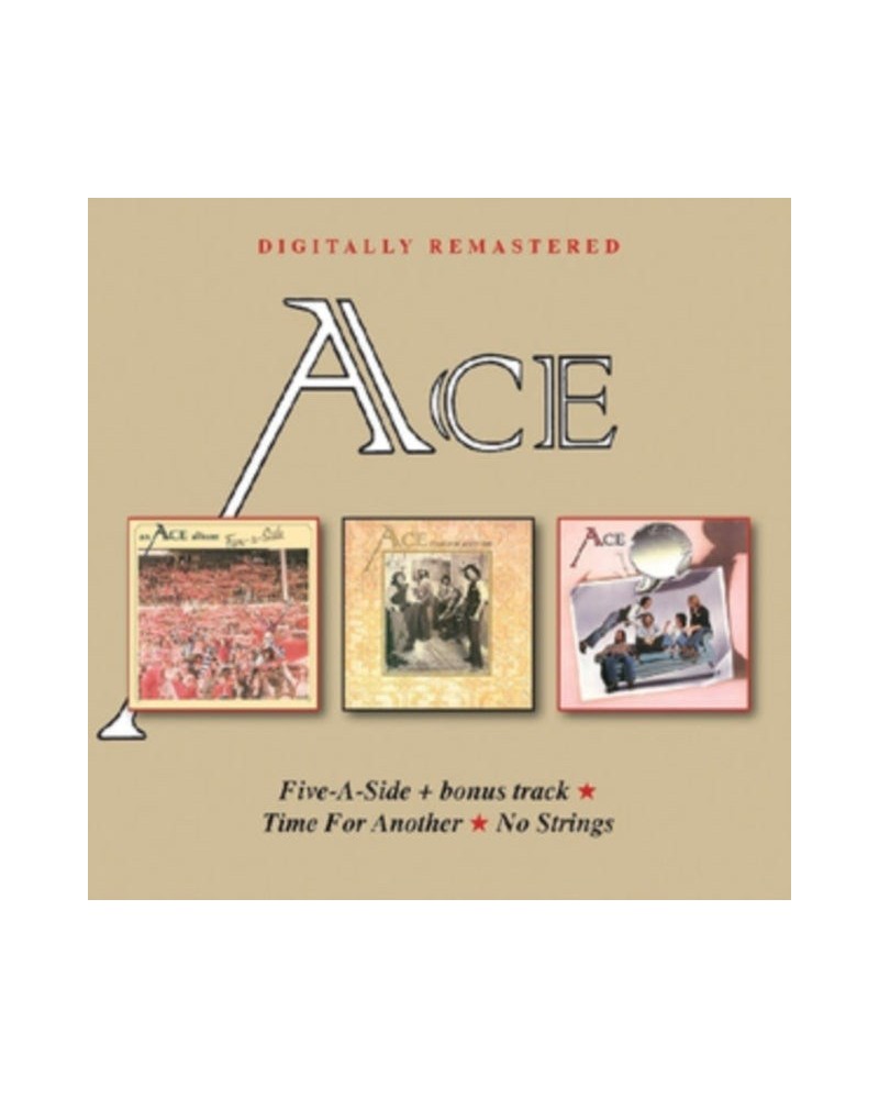 Ace CD - Five-A-Side + Bonus Track / Time For Another / No Strings $10.36 CD