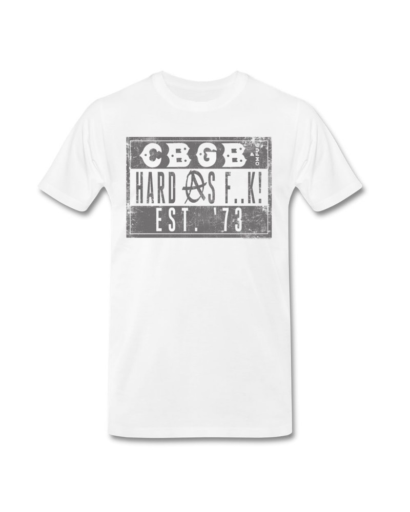 Cbgb HARD AS F..K! T-Shirt $14.38 Shirts