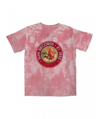 Sun Records T-shirt | Red Rooster Est. 1952 Seal Color Blast Shirt $13.48 Shirts