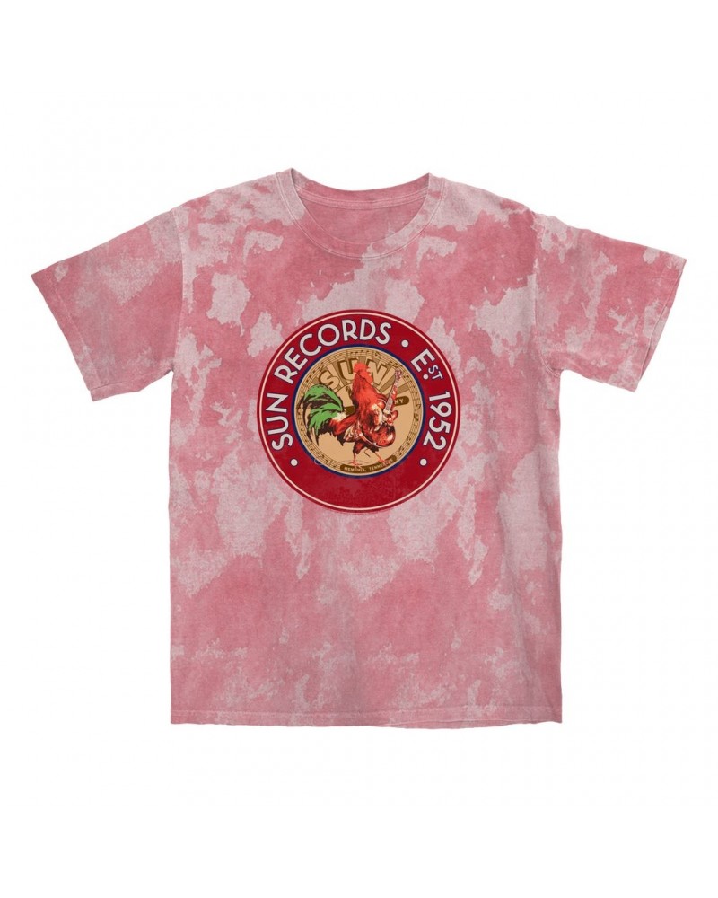 Sun Records T-shirt | Red Rooster Est. 1952 Seal Color Blast Shirt $13.48 Shirts