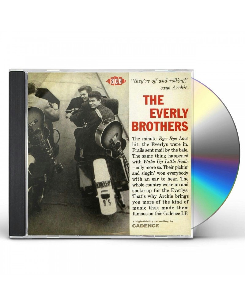 The Everly Brothers THEY'RE OFF AND ROLLIN CD $4.75 CD