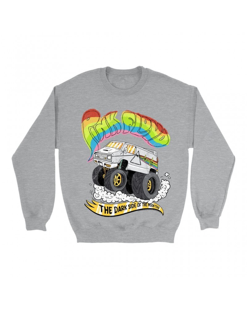 Pink Floyd Sweatshirt | Dark Side Of The Moon Tour Road Trip Sweatshirt $11.18 Sweatshirts