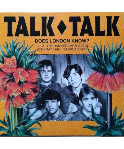 Talk Talk DOES LONDON KNOW (RED VINYL) Vinyl Record $10.50 Vinyl