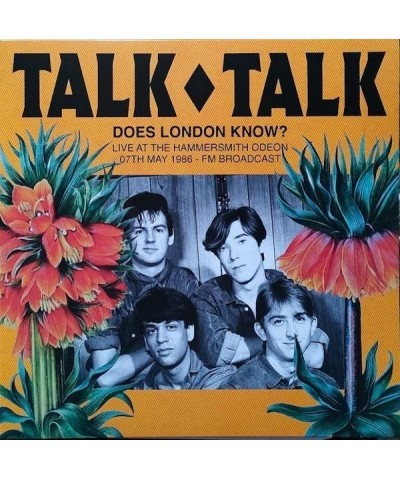 Talk Talk DOES LONDON KNOW (RED VINYL) Vinyl Record $10.50 Vinyl