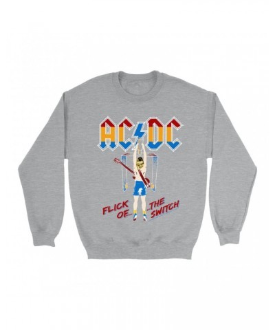 AC/DC Sweatshirt | Colorful Flick Of The Switch Sweatshirt $15.38 Sweatshirts