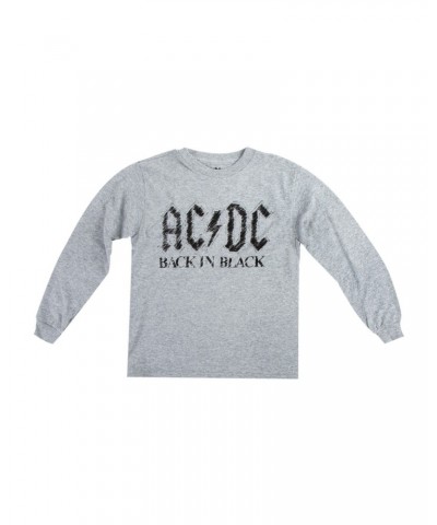 AC/DC Kids Long Sleeve Back In Black T-shirt $1.80 Shirts