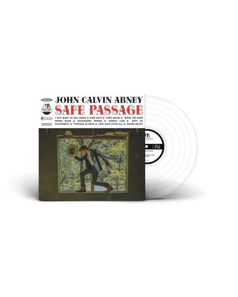 John Calvin Abney Safe Passage 12"LP (Crystal Clear vinyl) $9.60 Vinyl