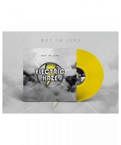 Electric Haze GET IN LINE (CLEAR YELLOW VINYL) Vinyl Record $10.08 Vinyl
