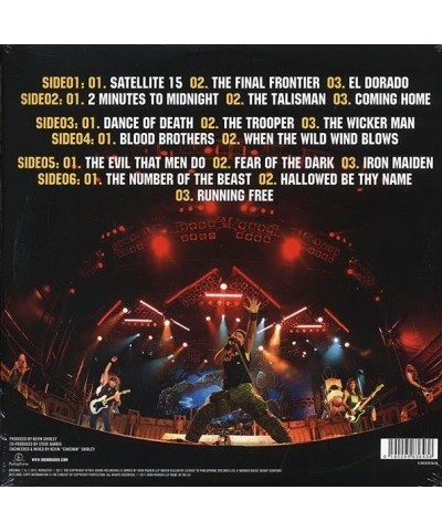 Iron Maiden LP - En Vivo! (ltd. ed.) (3xLP) (180g) (remastered) (Vinyl) $23.90 Vinyl