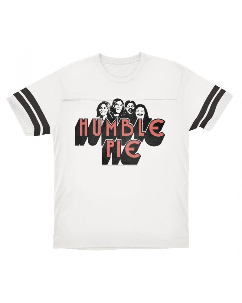 Humble Pie T-Shirt | Group Image Poster Design Football Shirt $12.52 Shirts