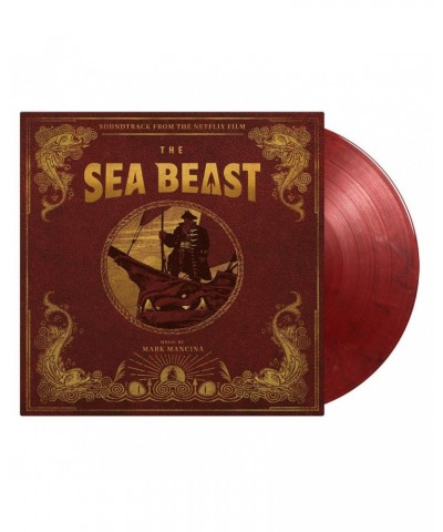 Mark Mancina SEA BEAST Original Soundtrack (TRANSPARENT RED SOLID WHITE & BLACK MARBLED VIYL/180G) Vinyl Record $18.33 Vinyl