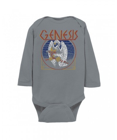 Genesis Long Sleeve Bodysuit | Vintage Logo Bodysuit $12.20 Shirts