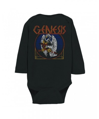 Genesis Long Sleeve Bodysuit | Vintage Logo Bodysuit $12.20 Shirts