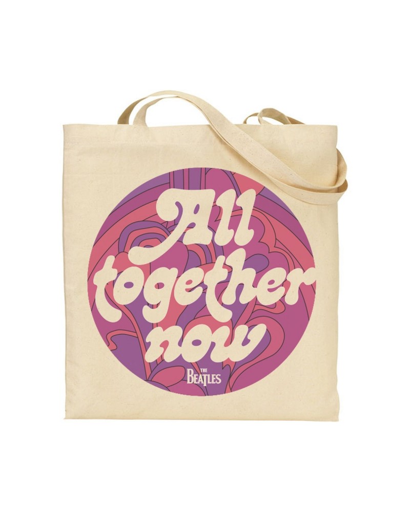 The Beatles All Together Now Text Tote $10.00 Bags