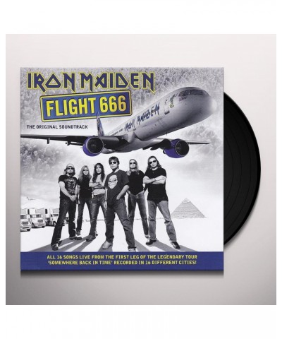 Iron Maiden FLIGHT 666 (2LP/180G) Vinyl Record $14.30 Vinyl