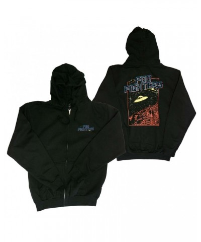 Foo Fighters UFO Zip Hoodie Sweatshirt $20.82 Sweatshirts