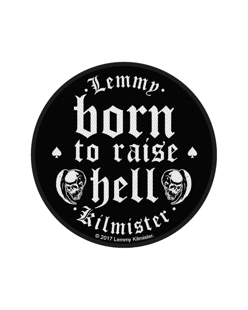 Lemmy Sew-On Patch - Born To Raise Hell $7.41 Accessories