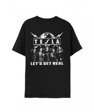 Tesla Tour 2022 Let's Get Real Tee $17.20 Shirts