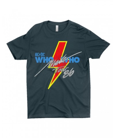 AC/DC T-Shirt | Who Made Who Tour 1986 Shirt $8.48 Shirts