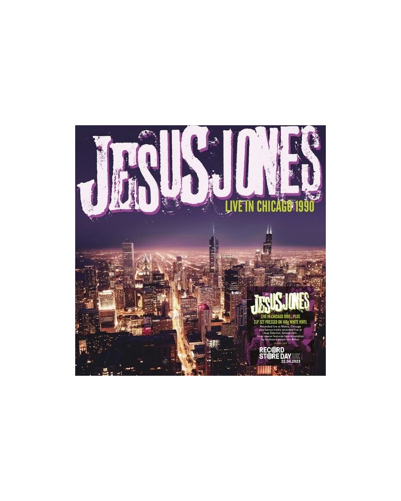 Jesus Jones LIVE IN CHICAGO 1990 Vinyl Record $7.95 Vinyl