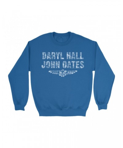 Daryl Hall & John Oates Sweatshirt | Batik Logo Sweatshirt $17.13 Sweatshirts