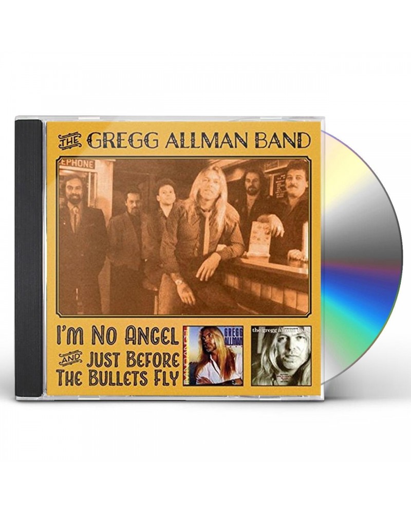 Gregg Allman I'M NO ANGEL & JUST / BEFORE THE BULLETS FLY CD $9.75 CD