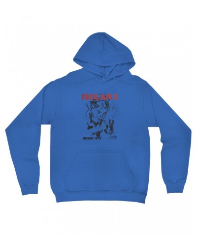 David Bowie Hoodie | Isolar 2 1978 Concert Poster Hoodie $16.38 Sweatshirts