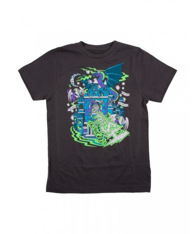 Phish Fall '23 Kid's Crumbling Castle Tee on Slate $9.30 Shirts