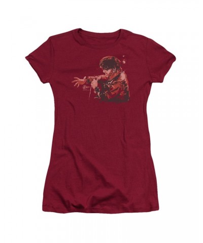 Elvis Presley Juniors Shirt | RED COMBACK Juniors T Shirt $5.10 Shirts