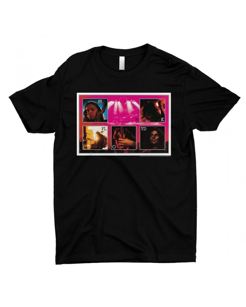 Pink Floyd T-Shirt | Dark Side Of The Moon Concert Poster Shirt $9.73 Shirts