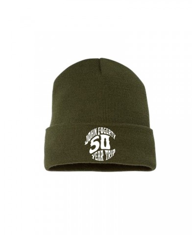John Fogerty 50 Year Trip Olive Beanie $6.20 Hats