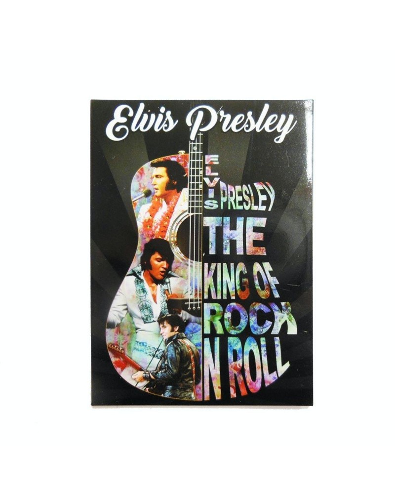 Elvis Presley Colorful Guitar Magnet $2.33 Decor