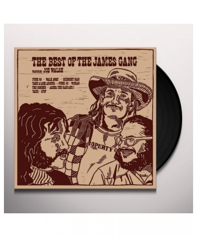 James Gang BEST OF THE JAMES GANG Vinyl Record $14.74 Vinyl