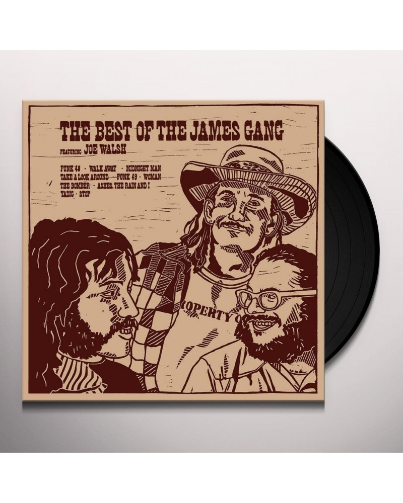 James Gang BEST OF THE JAMES GANG Vinyl Record $14.74 Vinyl